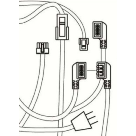 Degļa vadu kompl. ( 38910240 ) SUNPN Rezerves daļas katliem