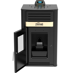 Гранульный камин в водяным контуром Mirano Pellet PRO 24. Photo 2